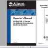 Allison Transmission MT(B) HT(B) CT Series Transmission Electronic Controls Operator Manual